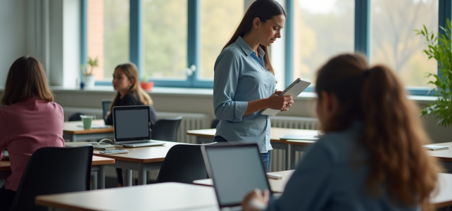 Comment les enseignants organisent leur communication en ligne